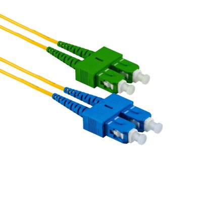 0.5M SC/PC to SC/APC Duplex OS2 SMF